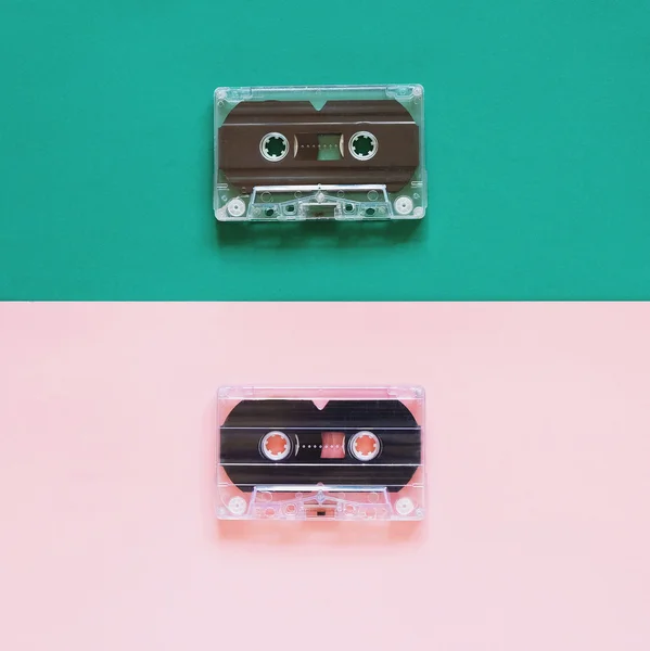 Retro cassette tapes — Stock Photo, Image