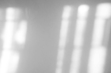 Pencere, ürün sunumu, arkaplan ve modellemesi için, beyaz doku arka planı üzerinde doğal gölge etkisi