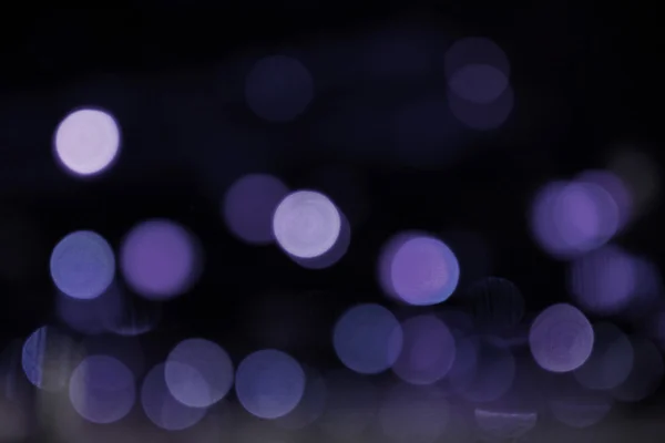 Blue blurred bokeh background — Stock Photo, Image