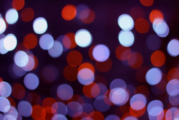 Lumières bokeh vacances — Photo