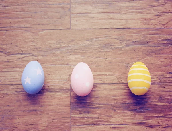 Uova di Pasqua variopinte — Foto Stock
