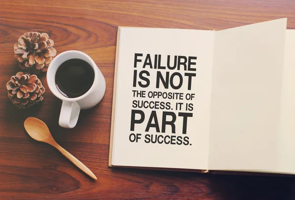 Inspirational motivating quote — Stock Photo, Image
