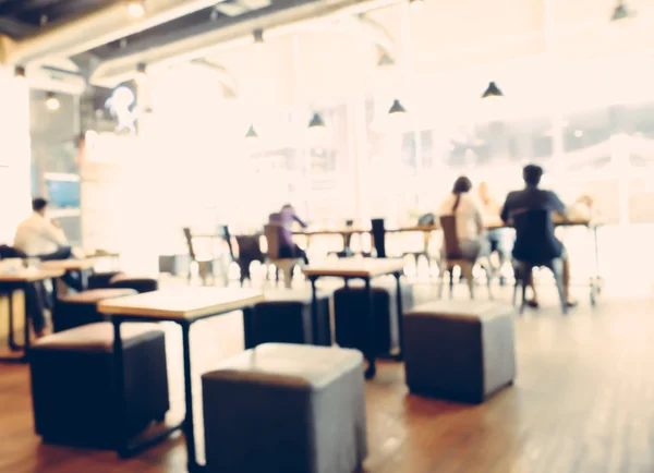Blurred background of cafe — Stock Photo, Image