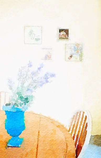 Cute room interior — Stock Photo, Image