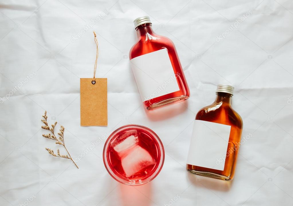 Download Cold Brew Tea Branding Mockup Stock Photo Image By C Nuchylee 77452150