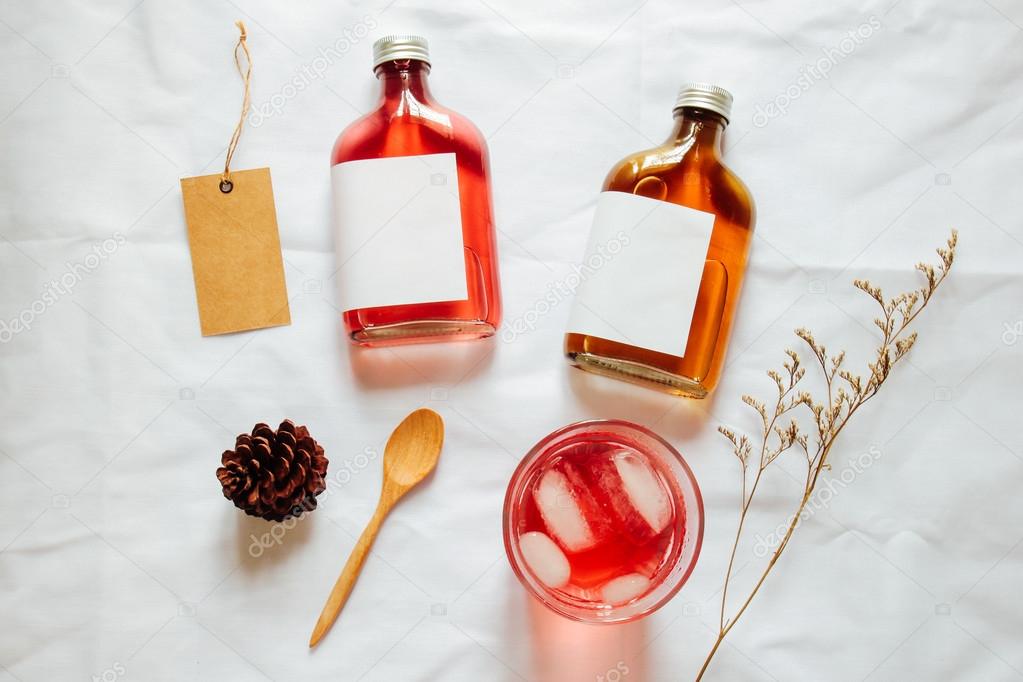Download Cold Brew Tea Branding Mockup Stock Photo Image By C Nuchylee 77456458