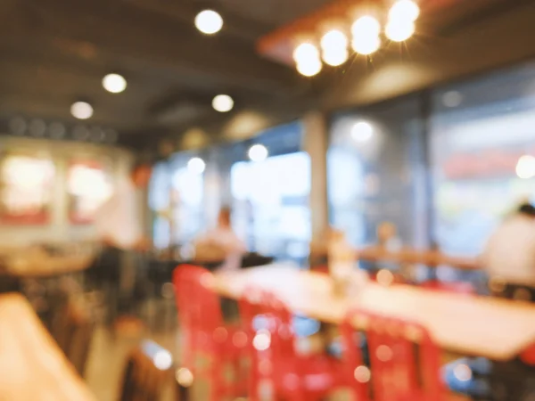 Blurred background of coffee shop — Stock Photo, Image