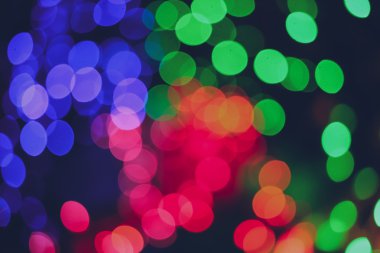 Ufuk bokeh ışıklar arka planı için