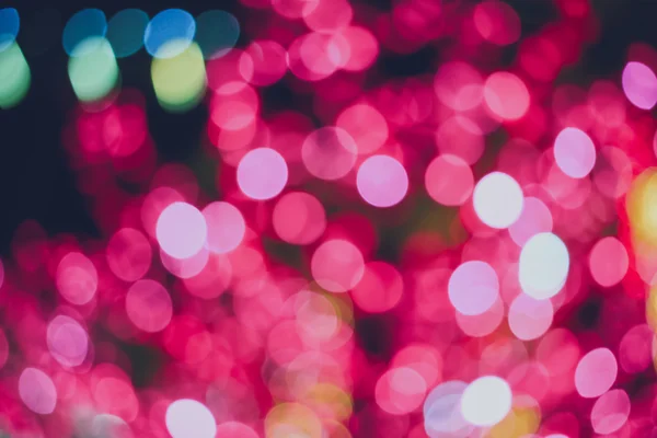 Bokeh Lichter für Weihnachten Hintergrund — Stockfoto