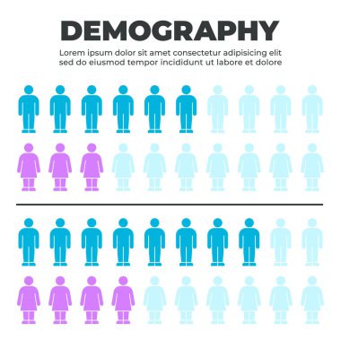 Sıralarda Erkek ve Kadın Rakamlarıyla Renkli Nüfus Bilgileri