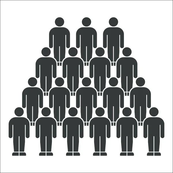 Hiyerarşik Yapıdaki İnsan Simgelerinin Piramit Düzeni