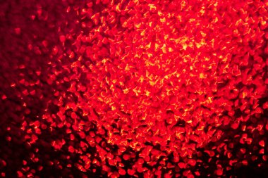 Kırmızı bokeh soyut doku arka planı. Kusursuz kırmızı desen