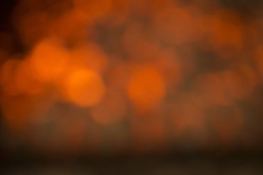 portakal yangın bokeh arka plan.