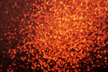 Kırmızı desen. Kırmızı bokeh soyut doku arkaplanı