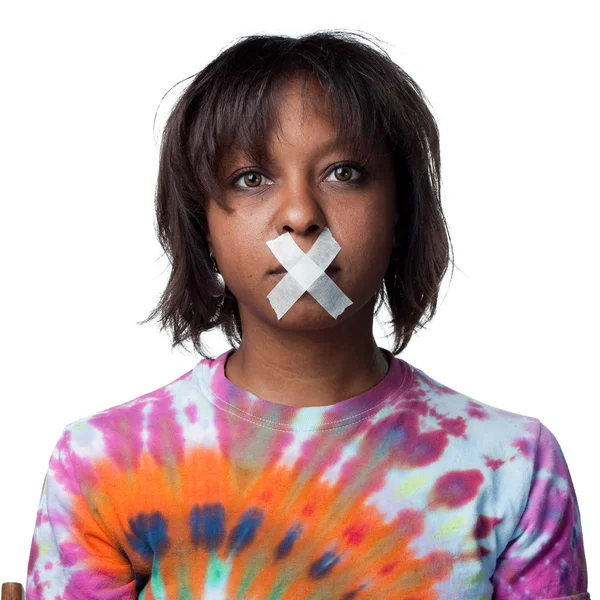 Disenfranchised African American woman — Stock Photo, Image