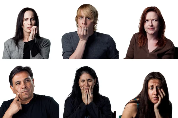 Grupo de personas que toman una decisión difícil — Foto de Stock