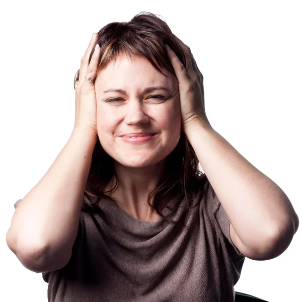 The noise hurts — Stock Image The noise hurts Stock Picture