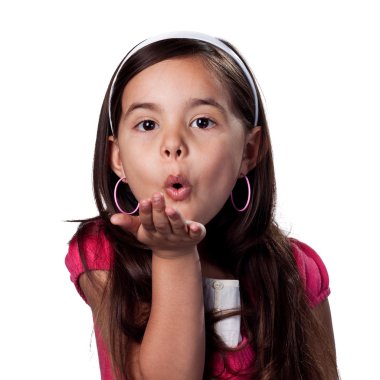 bir öpücük üfleme