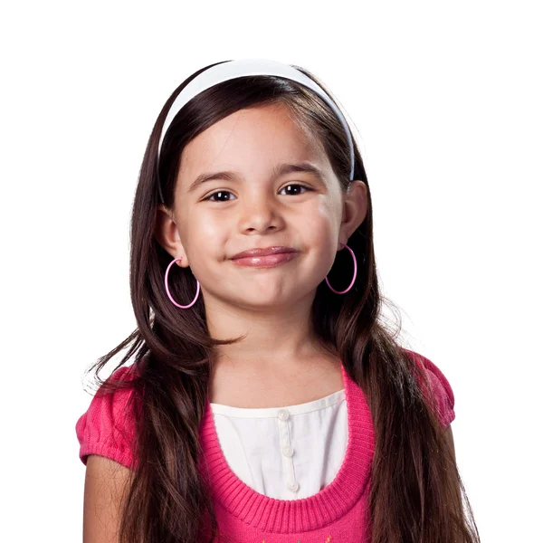 Young girl smiling — Stock Photo, Image