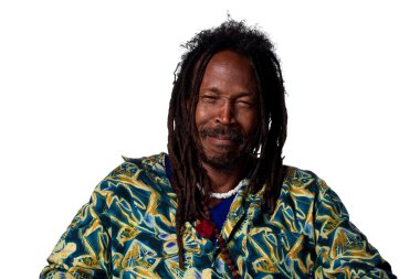 Ağlayan Rastafarian adam