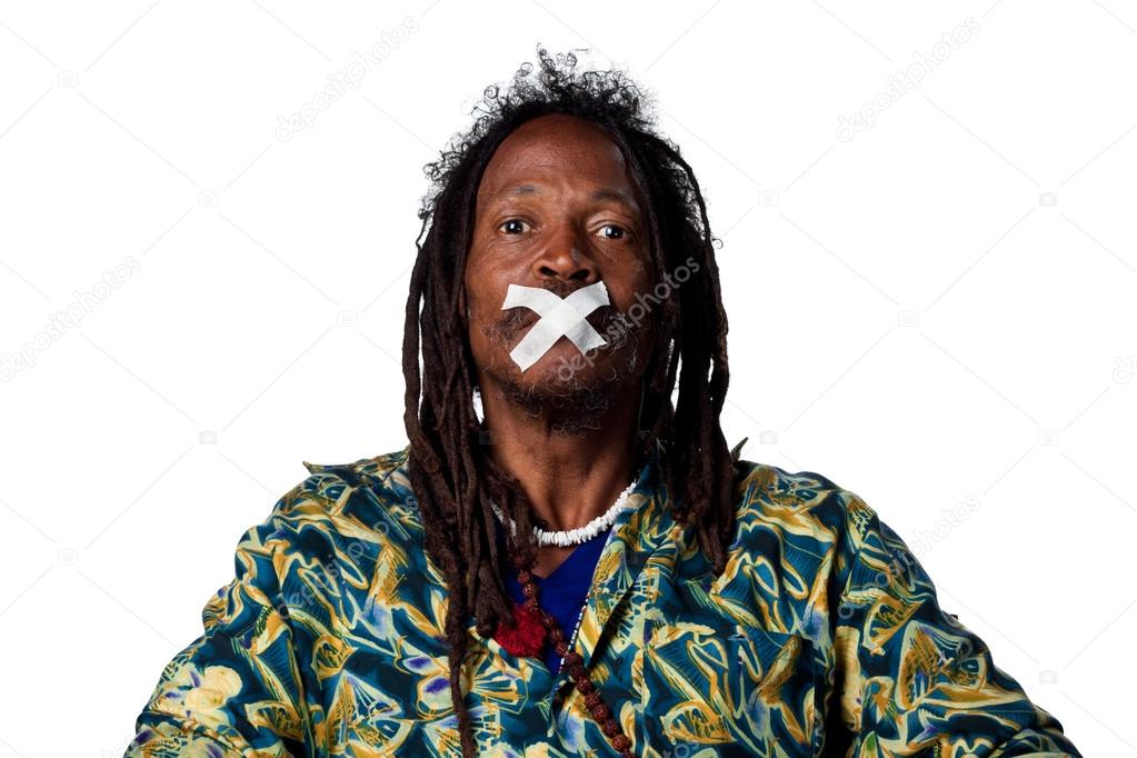 Rastafarian man silenced