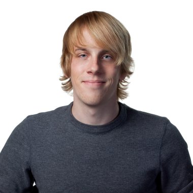 Genç sarışın adam