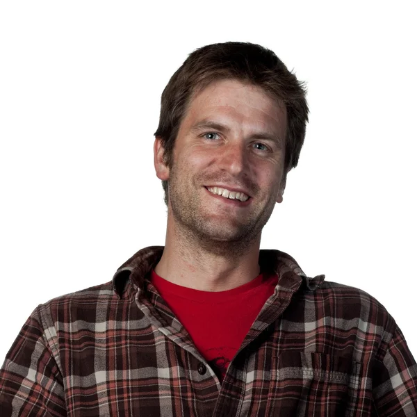 Young man smiling — Stock Photo, Image