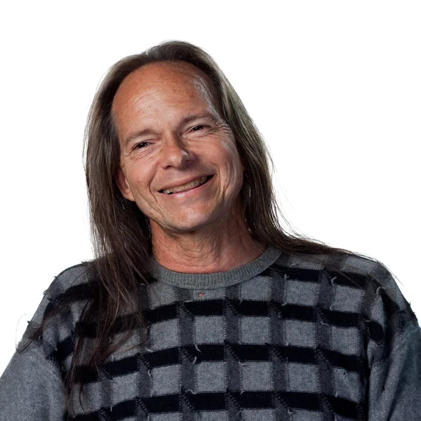 Portrait of a happy native american man — Stock Photo, Image