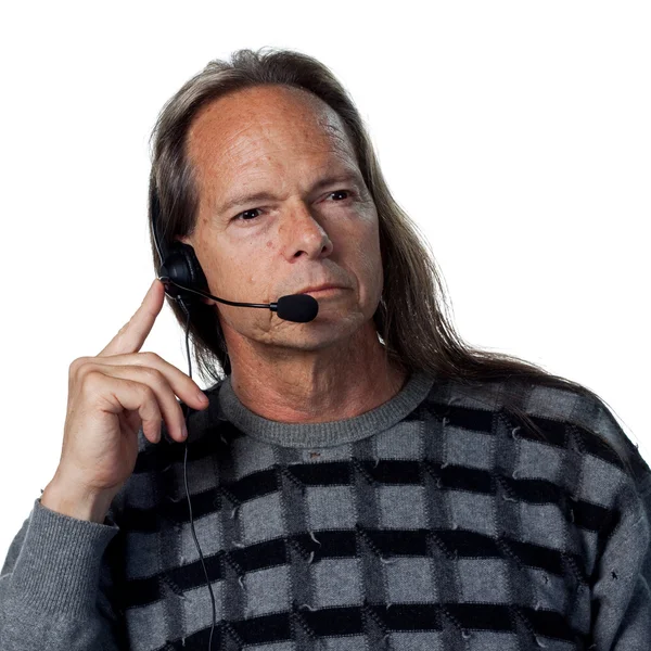 Helpdesk operator — Stock Photo, Image