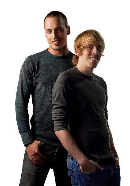 Young gay couple — Stock Photo, Image