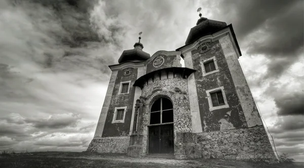 Calvário em Banska Stiavnica, Eslováquia — Fotografia de Stock