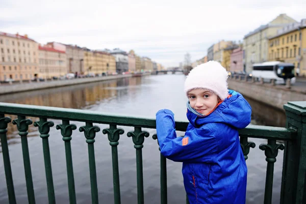 St Petersburg çocuk kız — Stok fotoğraf