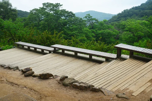 Paysage dans le point de vue du parc national de Gyeongju, Corée du Sud — Photo