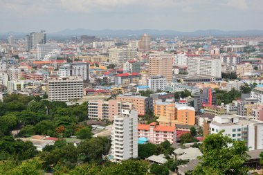 Pattaya görünümünü görünüm noktadan. Havadan görünümü