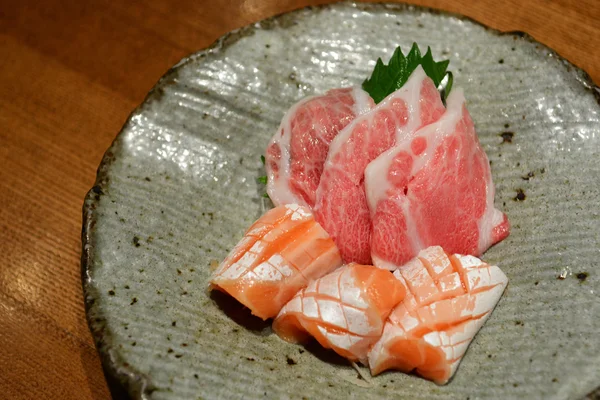 Japonský sashimi set — Stock fotografie