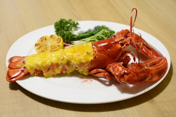 Lobster with cheese — Stock Photo, Image