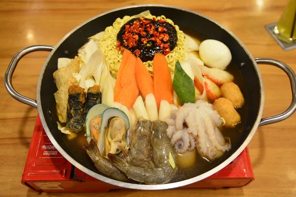 Koreanischer Hotpot — Stockfoto