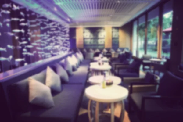Abstract blur fundal restaurant - filtru de epocă — Fotografie, imagine de stoc