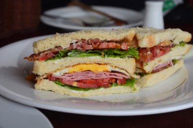Taze clubsandwiches yaptı