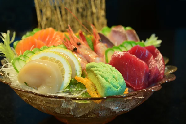 Set de sashimi, comida japonesa —  Fotos de Stock