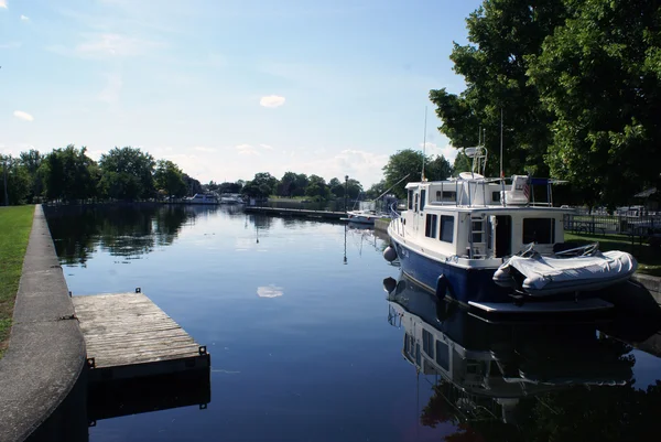 Vista do Canal Rideau — Fotografia de Stock