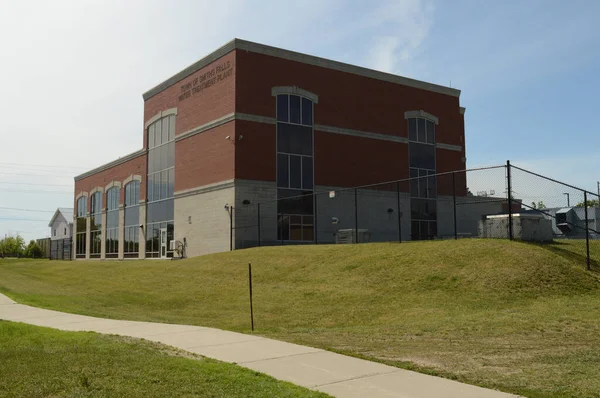 Smiths Falls Ontario June 2021 Exterior Shot Water Treatment Plant — Zdjęcie stockowe