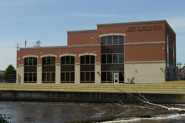 Smiths Falls Ontario June 2021 Exterior Shot Water Treatment Plant — Stockfoto