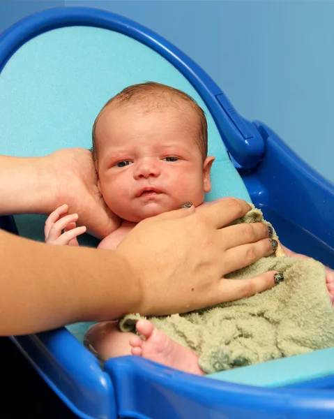 Baby bad tijd — Stockfoto