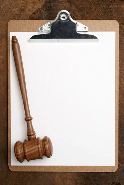 Legal Message Board — Stock Photo, Image