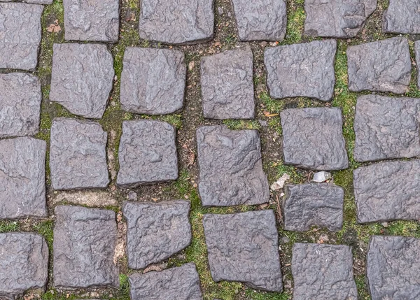 Gri Şehir Meydanının Eski Beton Bloklarından — Stok fotoğraf