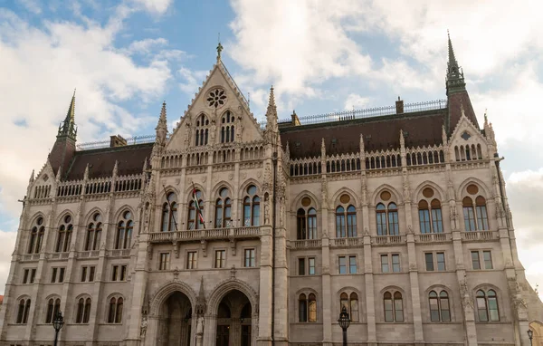 Hungría Budapest 2019 Edificio Del Parlamento Budapest — Foto de Stock