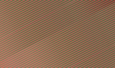 Yeşil arkaplan paralel eğimli çizgiler üzerinde soyut tırtıklı arkaplan kahverengi çizgiler