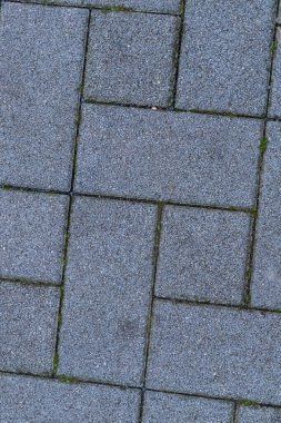 Geometrik desenli gri taş arkaplan, şehir tasarımı