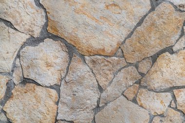 Çakıl taşlarından oluşan gri taş zemin, şehir kaldırımı.